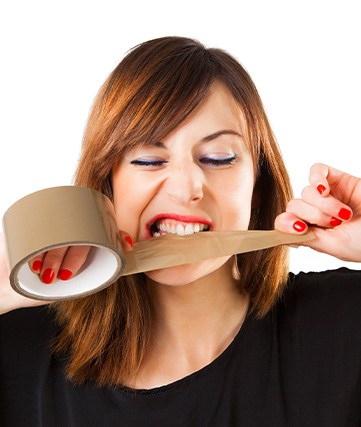 Frisco patient avoiding chewing on pen