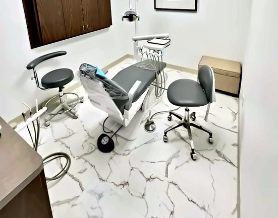 Modern treatment room at Highland Oak Dental in Frisco, TX