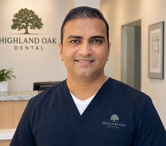 Dr. Prakash Gadhiya smiling